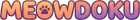 Meowdoku Game logo